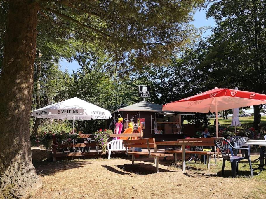 Ferienhaus Lena Im Sauerland Direkt Am Hennesee 梅舍德 外观 照片